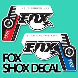 FOX SHOX 2011년 폭스샥 데칼 